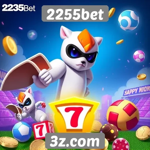 Variedade de jogos disponíveis na plataforma 2255bet